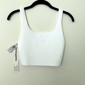 NWT Aritzia Sculpt Knit Tank Size M